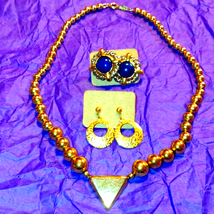 Napier Vintage Necklace~And Earring Lot - £21.79 GBP