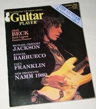 JEFF BECK GUITAR PLAYER MAGAZINE VINTAGE 1980 MICHAEL GREGORY JACKSON - $19.99
