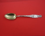 Heraldic by Whiting Sterling Silver Stuffing Spoon with Button Gold-wash... - $701.91