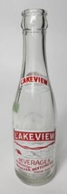 VTG 1974 Pop ACL Soda Bottle 7oz Lakeview Beverage Webster, MA B3-20 - £13.36 GBP