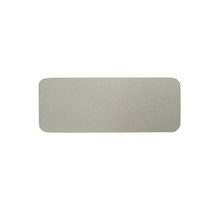 Small Alloy Rectangular Cremation Urn Personalization Plate - Pewter Col... - $18.99