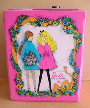 1968 Mattel &quot;The World Of Barbie Doll Trunk&quot; Vintage #1004 - £7.86 GBP