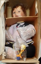 Ashton-Drake Sylvester&#39;s Surprise Porcelain Doll Tweety Bird Louise Tierney 279M - £38.05 GBP