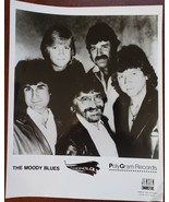 The Moody  Blues Press Photo Threshold, PolyGram Records Jensen Communic... - £15.76 GBP