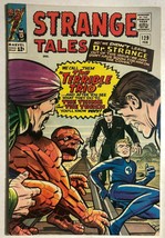 STRANGE TALES #129 (1965) Marvel Comics Ditko Doctor Strange Human Torch FINE- - £38.94 GBP