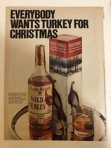 1976 Wild Turkey Vintage Print Ad Advertisement pa21 - £6.26 GBP