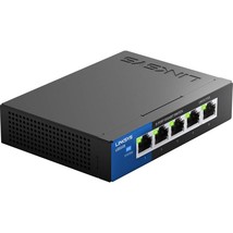 Linksys LGS105: 5-Port Business Desktop Gigabit Ethernet Unmanaged Switc... - $77.99