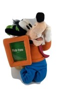 Disney Store GOOFY Plush Toy Figurine &amp; Photo Frame 12&quot; High - $12.82
