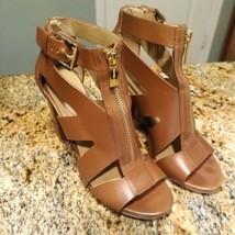 MICHAEL KORS Anya Open Toe Sandal Heels 6.5 US M - $48.51