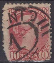 ZAYIX Canada 40 Used 10c dull rose lil Royalty Queen Victoria CV $120 121022S109 - £9.33 GBP