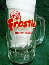 Vintage Collectible FROSTIE Heavy Glass Root Beer Mug-Floats-Vintage Camping-RV! - £15.59 GBP