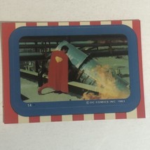 Superman III 3 Trading Card Sticker #14 Christopher Reeve - £1.55 GBP
