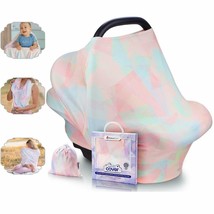 Nursing Cover Breastfeeding Breathable Multi Use for Baby Car Seat Cover... - £13.41 GBP