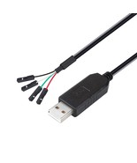 DTech USB to TTL Serial 3.3V Adapter Cable TX RX Signal 4 Pin 0.1 inch P... - £22.01 GBP
