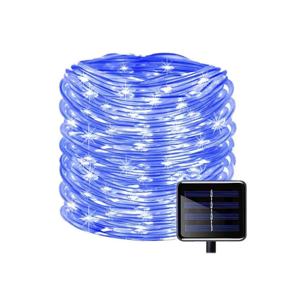 Outdoor Solar Lamps 50/100 LEDs Solar Rope  String Lights Waterproof Fairy Light - £158.33 GBP