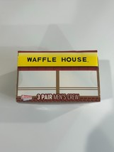 Waffle House Gift Box 3 Pairs of Socks Shoe Size 8-12  Bioworld - £5.42 GBP