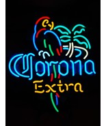 Corona Extra Parrot Beer Bar Neon Light Sign 16&quot; x 16&quot; - £390.13 GBP