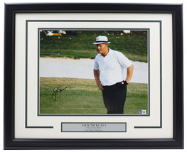 Jack Nicklaus Signé Encadré 11x14 Golf Photo Bas Loa AB51360 - £310.15 GBP