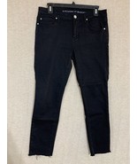 Articles Of Society Sarah Skinny Jeans Size 29(30x25) Black Denim Macon ... - £13.22 GBP