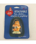 Care Bears Birthday Bear Attachable Key Ring Zipper Vintage American Gre... - £23.48 GBP