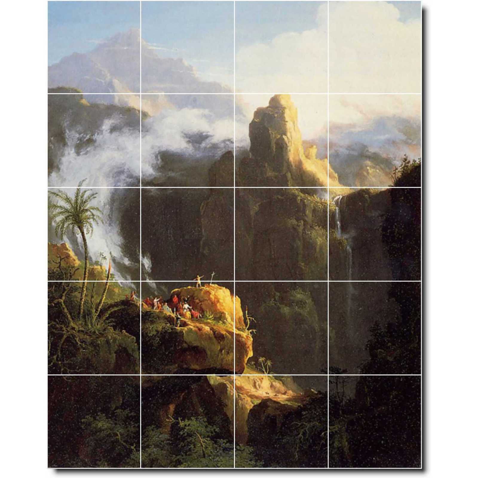 Cole thomas landscape composition saint john in the wilderness