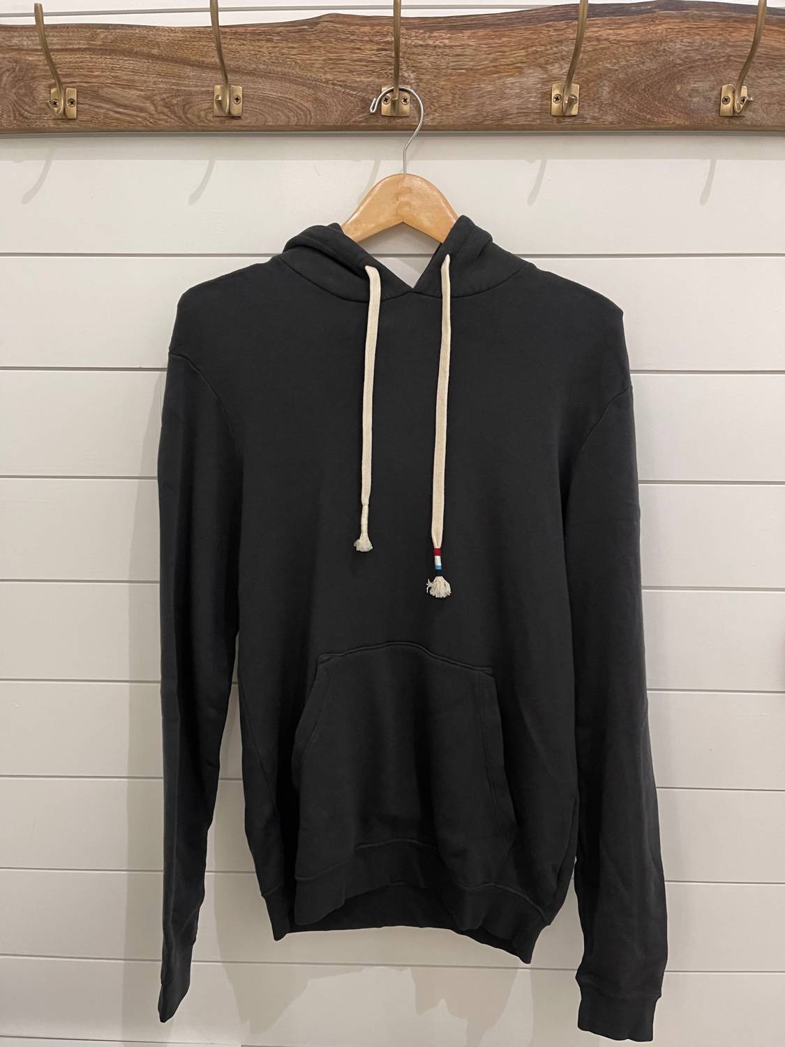 Sol Angeles mens wave hoodie in Black