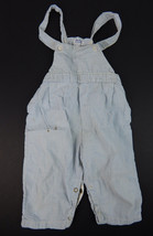 1950&#39;s Vintage SanTone Blue Striped Cotton Suspender Shorts Toddler Size 18mo. - £16.58 GBP