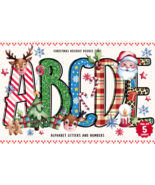 Christmas Holiday Doodle Font - $80.97 CAD