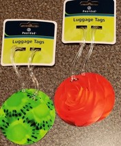 Four (4) Protege ~ Luggage ~ Golf ~ School ~ Camera Bag ~ Round Suitcase Tags(1) - £12.06 GBP