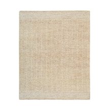 EORC Buy Hand Tufted Wool Rust/Ivory Modern Contemporary Modern Rug Online - £486.64 GBP