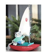 Vintage Hallmark Collectible Ornament Kittys Catamaran Artists Favorite ... - £14.58 GBP