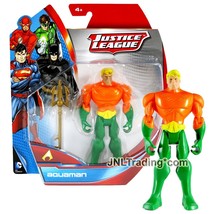 Yr 2013 DC Comics Justice League Exclusive 5&quot; Figure AQUAMAN BJW32 with Trident - £23.97 GBP