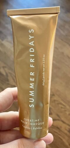 SUMMER FRIDAYS OVERTIME MASK PUMPKIN CLARIFYING FACE MASK VEGAN 2.25 OZ