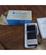 Vtg LLOYD&#39;S Solid State AM 8 Transistor Pocket Radio Original Box Model ... - $25.36 CAD