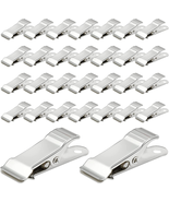 30 Metal Alligator Clips, 1.58&quot; Mini Spring Clamps for Crafts and Photos - $265.40 MXN