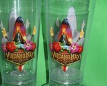 Universal Studio&#39;s Volcano Bay 4 Piece Plastic Souvenir Glasses Drinkwar... - $24.74