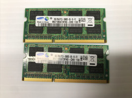 2GB 2Rx8 PC3 - 10600S-09-10-F2 Samsung Laptop Memory x2 4GB Upgrade Kit - £9.50 GBP