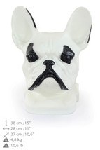 Urn for dog ashes - French Bulldog statue. ArtDog Collection - £207.16 GBP