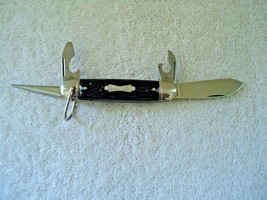 Vintage Colonial Solder Seal Multi Function Camping / Pocket Knife &quot; BEA... - £36.75 GBP