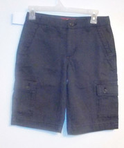Arizona Jeans Co Boys Cargo Shorts Smokey Gray Adjust. Waist Size 14 NWT - £9.90 GBP