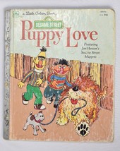 Little Golden Book SESAME STREET Puppy Love by Madeline Sunshine 1983 Ha... - $6.88