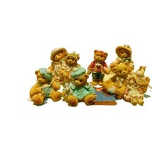 Vintage Enesco Cherished Teddies Figurines Lot Of 7 - $19.79