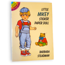 Barbara Steadman’s Little Mikey Sticker Paper Doll - 1990s Dover Publica... - $5.60