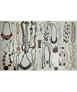Fashion Costume Jewelry Lot Agate Rhinestone Lia Sophia Brighton + Unbra... - $847.88 MXN