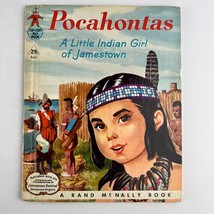 Pocahontas: A Little Indian Girl of Jamestown (Tip-Top Elf Book) Hardcover 1957 - £15.56 GBP