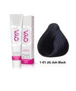 OYA Permanent Hair Color -  1-01 (A) Ash Black - $26.90