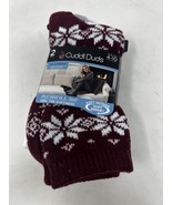 Cuddl Duds Plushfill 360 Super Soft Boot Crew Socks 2 Pair - $14.84