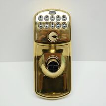 SCHLAGE FE595 PLY 505 PLY Plymouth Keypad Entry Bright Brass image 2