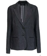 LAFAYETTE 148 NEW YORK $498 Light 100% Linen Notch Blazer Jacket Size 8 ... - $63.09 CAD