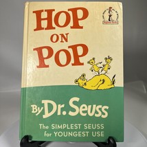 1963 Dr. Seuss HOP ON POP First Edition Dust Jacket Vintage Children Book B-29 - £14.76 GBP